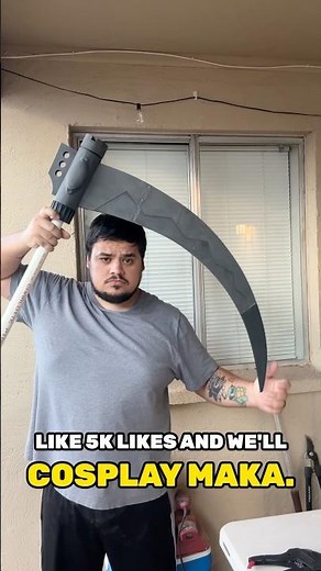 How I 3d printed Maka’s Scythe from Soul Eater! #3dprintedprop #3dprintedcosplay