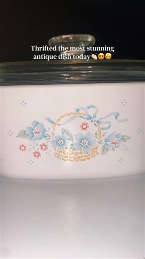 So cute!💛 #thrift #vintage #antique #cookware