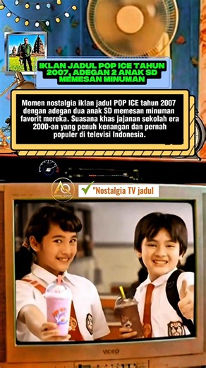 Iklan minuman POP ICE Tahun 2007.