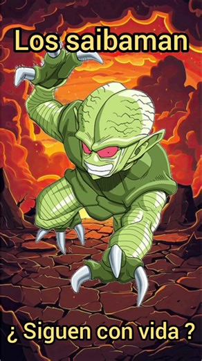 los saibaman siguen vivos en dragón ball online 🤔🤔🤔