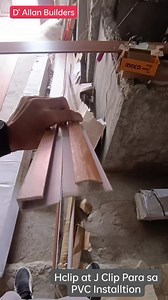 H Clip at J clip Para sa PVC Ceiling Installation D' Allan Builders | D' Allan Builders