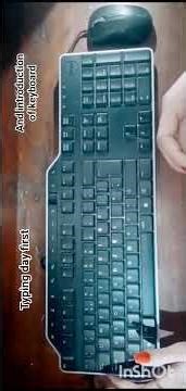 Typing day first and introduction of keyboard free computer course ❤️