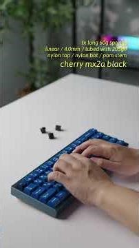 Neo65 Core Plus | Cherry MX2A Black - Typing Sound Test