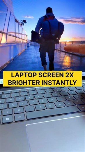 How to unlock hidden HDR settings on your laptop in 10 seconds! #computertips #pctipsandtricks