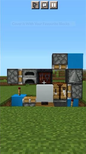 TRIPLE BLOCK SWAPPER - MINECRAFT TUTORIAL! #shorts