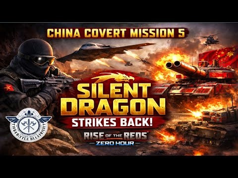 China Covert Mission 5 | Rise of the Reds Mod | Command & Conquer Generals Zero Hour Gameplay