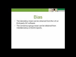 Calculating Total Error