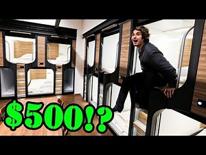 We Rented Out the Most UNIQUE Capsule Hotel in Japan