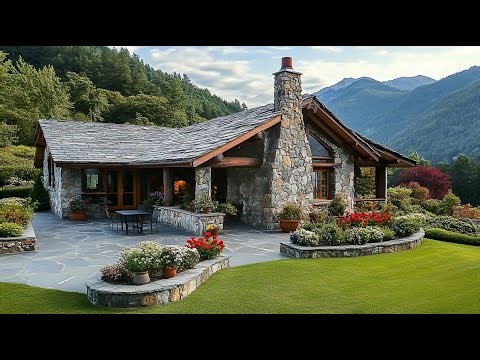 The Most Beautiful Rustic Stone Houses – Cozy Living in Nature