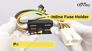 Oyviny 56217 4 Pin Trailer Wiring Harness for 2008-2019 Toyota Highlander, for 2020-2021 Lexus RX 350/350L, Pure Copper Wires Highlander Towing Trailer Wiring