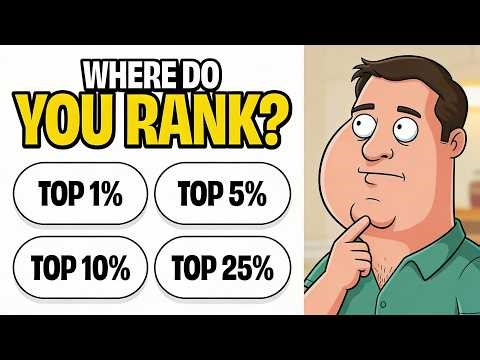 Net Worth and Income of the Top 1%, 5%, 10%, and 25% in America 🇺🇸 (2025 Update)