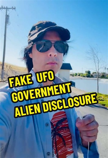 FAKE UFO GOVERNMENT DISCLOSURE 👽 #ufo #alien #uap #alieninvasion #fyp | alien