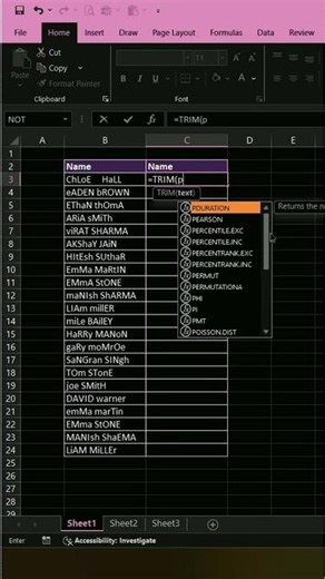 in Excel use First capital letter in cell by shortcut