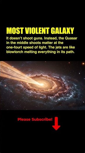 The Most Violent Galaxy in the Universe! 🌌🔥