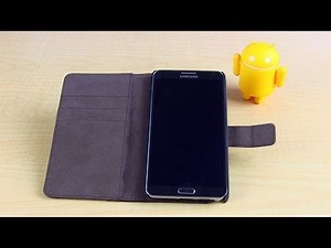 Galaxy Note 3 Genuine Leather Wallet Case Review & Giveaway!