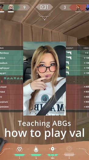 @jamotado on Instagram: "Teaching ABGs how to play val #valorant #twitch #abg #seaside #boba"