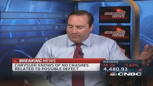 Chrysler recalls nearly 350,000 vehicles