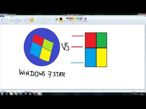 dessin windows 7 starter vs windows 95 SE