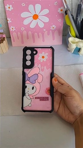 Satisfying My Melody DIY Art 🎨 #YouTubeShorts #ShortsFeed#TrendingArt #ViralCraft#CreativeShorts