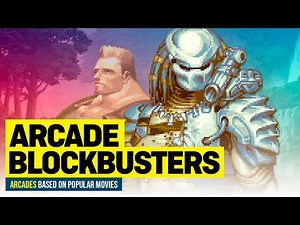 18 Licensed Arcade Games Based on 80s and 90s Movie Blockbusters