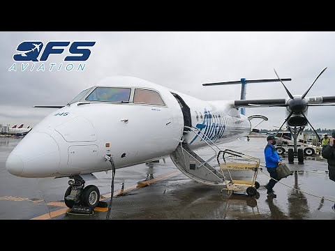 Alaska Airlines - Dash 8 Q400 - Seattle (SEA) to Wenatchee (EAT) | TRIP REPORT