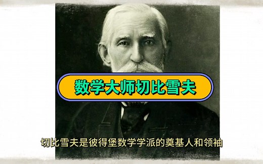 切比雪夫l苏联彼得堡本土数学学派的开山大师