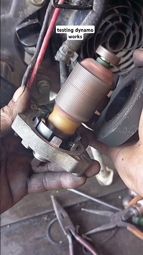 Amazing How a 12 DC armature testing dynamo works speed running Myths Explored
