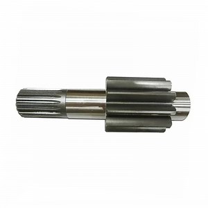 [Hot Item] Customized Small Parts Forging Spur Helical Pinion Spline Gear Shaft