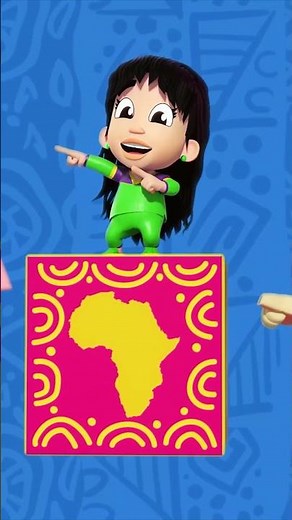 Learning African Countries is a Blast! ✨ Interactive Map Song for Kids