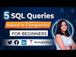 5 SQL Interview Questions solved in 15 minutes (For Beginners)