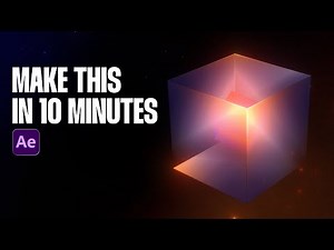 How to Make a 3D Stylized Cube in After Effects