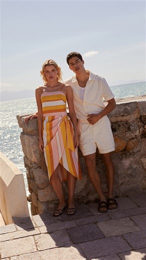 Sorry, can’t talk. The ocean is calling. Feel free to check out the new vacation edit in our absence. Shop now: https://www.express.com/?cid=s_o~fb~20250605~DG,FB Reels,Dresses | Express