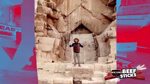 Jack Link’s x MrBeast Beef Sticks, Original Mini Beef Sticks, As Seen on Beast Games, 5g Protein, Made with 100% Real Beef, Pantry-Ready Snacks, 12 Count