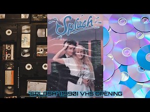 "Splash" (1990) VHS Opening [60fps] 4K 2160p