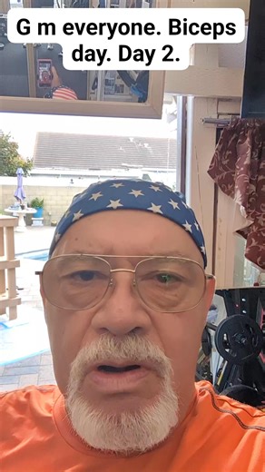 G m everyone. Biceps day. Day 2. | Cesar Rodriguez