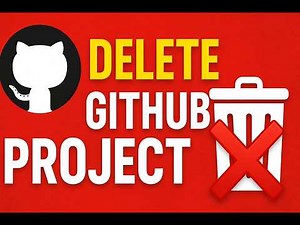 How to Delete Github Project Repository - Step by Step - [2025 updated]