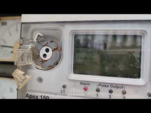 Procedure to download Secure Apex 150 meter data using Ethernet/LAN port