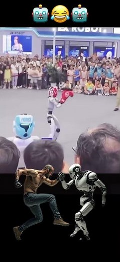 Two Robots Funny Fight | No One Wins the Battle! | Hilarious Robot Comedy #robots