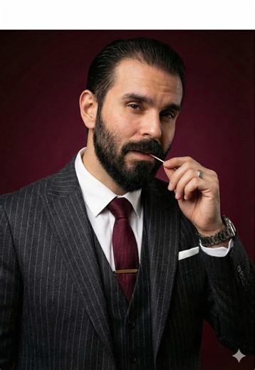 Ultra-Realistic Portrait of a Stylish Male Model