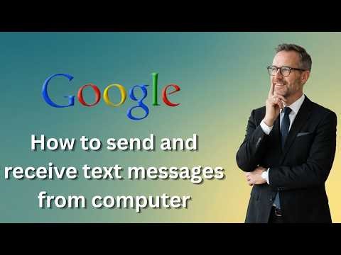 How to send and receive text messages from computer (Latest Update)