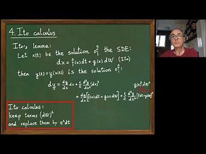 Lesson 6 (3/5). Stochastic differential equations. Part 3