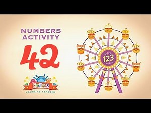 Endless Number Video 42: Fun Math Activities For Kids | Counting