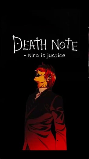 death Note fan made editing 💀 anime
