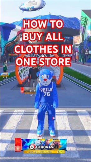 HOW TO BUY ALL CLOTHES IN ONE STORE #nba2k25