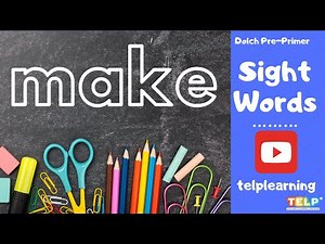 🛠️ Learn the Sight Word "Make" | Fun Sight Words for Kids | Learn to Read with Phonics