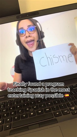 POV: you finally find a program where learning Spanish is actually entertaining 🔥