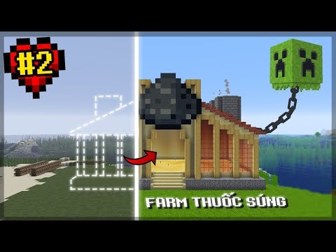 I'm Building a Gunpowder Factory in Minecraft Hardcore | BIG Shark Official