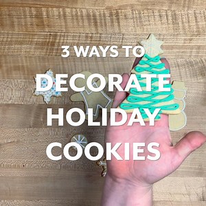 16 reactions | Need some baking inspiration? ✨ Check out these three ways to decorate holiday cookies. Our chef will show you how to use marbling, piping and decorative touches to beautify your cookies! Recipe for sugar cookie dough: https://bit.ly/3r3rypV Recipe for royal icing: https://bit.ly/3gRHqHo | Sur La Table | Facebook