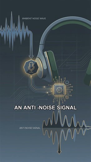 How do noise-cancelling headphones work?