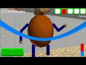Baldi's Fun New School remastered V1.4.5 (hacked version by me) messing with some gamemodes